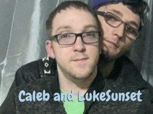 Caleb_and_LukeSunset