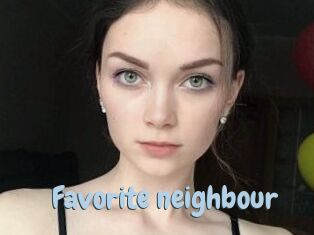 Favorite_neighbour