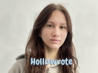 Holliswrote