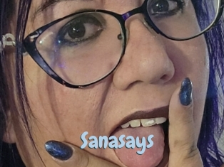 Sanasays